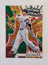 JOSH HAMILTON 2026 Donruss GREEN LASER BOMB SQUAD #8 Rangers