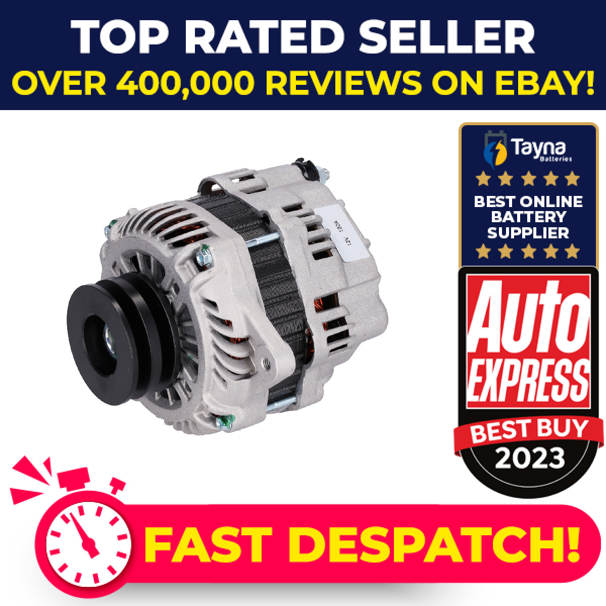 Alternator 186630 Febi 1800A115 Genuine Top Quality Guaranteed New