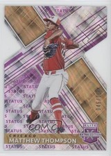 2019 Elite Extra Edition Status Purple Die-Cut 46/125 Matt Thompson Matthew s3g