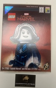 San Diego Comic-Con Exclusive LEGO Captain Marvel SDCC 77902, 990/1500 New, 2019