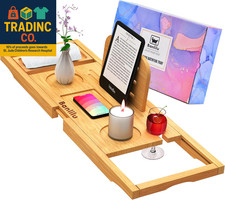 Bathtub Tray - Bath Tray Expandable - Bath Tub Tray Table for Bathtub, Ajustable