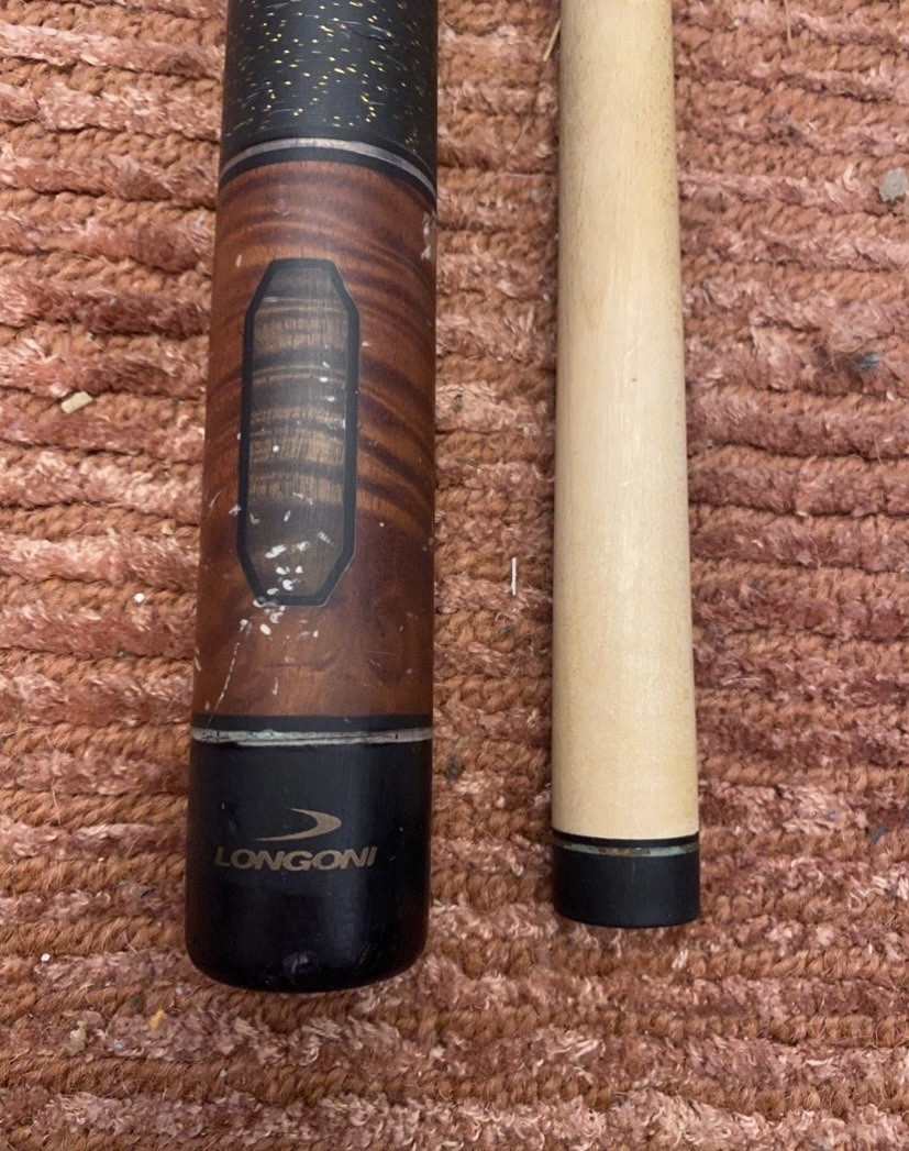 Vintage Longoni American Pool Cue 10mm Tip