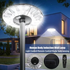 11000W 360° Road Solar Street Light LED Motion Sensor Dusk Dawn High Intensity
