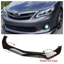 For Toyota Corolla 2009-2013 Lower Front Bumper Lip Spoiler Splitter Body Kits For Toyota Corolla 2009-2013 Lower Front Bumper Lip Spoiler Splitter Body Kits