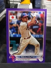 2022 Topps Japan Edition - J.T. Realmuto Rare Purple Parallel 18/50