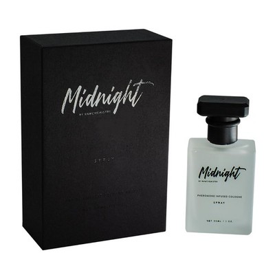 RawChemistry Midnight Pheromone Cologne for Men - Enhance Attraction & Confidenc