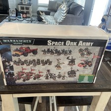 2000 WARHAMMER 40K SPACE ORK ARMY COFFRET NEUF encore scellé en plastique NOS
