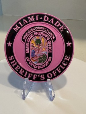 New Miami Dade Sheriff s Office Challenge coin