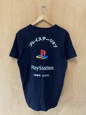 Playstation Short Sleeve Men?s T Shirt - Size Medium - Classic Logo - Gaming PS1