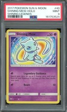 2017 Pokemon TCG Sun & Moon Shining Legends #40 Shining Mew Holo MINT PSA 9 on eBay