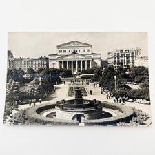 Vintage Moscow Bolshoi Theatre USSR Real Photo