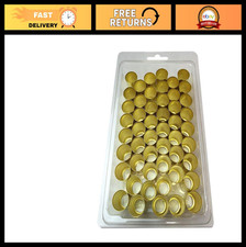 50 Pack Ferrules 0.690" ID x 1.0" Long - Durable Pneumatic Hose Fittings