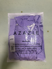 Azazie Alia Lilac A16 Floor Length Bridesmaid Formal Dress NWT