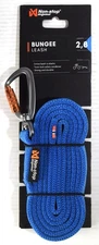Non-stop dogwear BLUE BUNGEE LEASH 2,8M Meters (9.2 feet) Carabiner - NEW