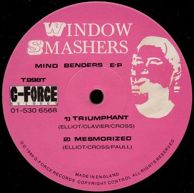 Window Smashers - Mind Benders E.P - Used Vinyl Record 12 - F2508z