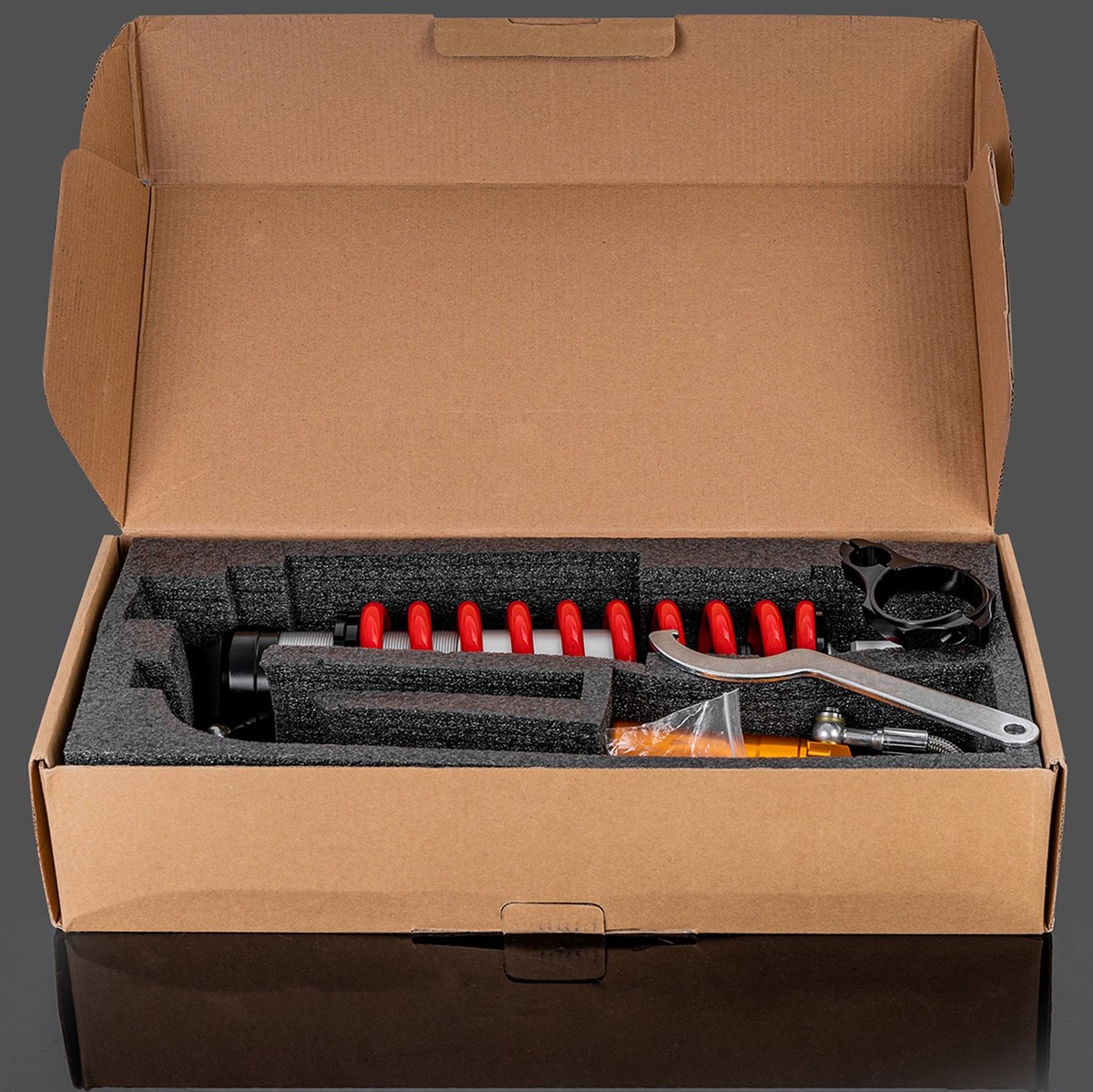 AIR REAR SHOCKS ABSORBER FOR HONDA SPORTRAX TRX400EX ATV | eBay