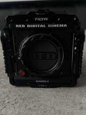RED KOMODO-X 6K S35 Cinema Camera Canon RF, Black used, low hours runtime 26h