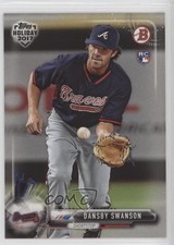 2017 Topps Holiday Bowman Dansby Swanson #TH-DS 4l3