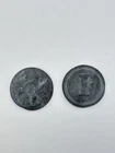 Lot Of 2 : CIVIL WAR CONFEDERATE INFANTRY  COAT BUTTONS DUG READ! See Pics