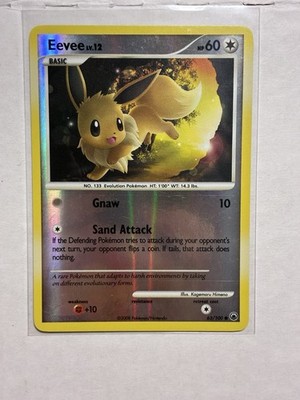 Pokemon TCG Eevee 63/100 Majestic Dawn (2008) Reverse Holo LP