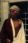 "Jeune arabe", Junger arabischer Mann, um 1910/20