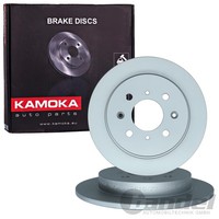 2X Kamoka Bremsscheiben 239Mm Voll Hinten Passend FÜR Honda Jazz | 103504