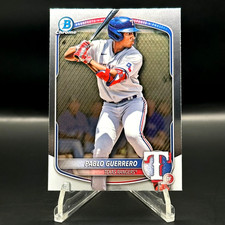 2025 Bowman PABLO GUERRERO #BCP-144 1st Bowman Chrome Prospects - Texas Rangers