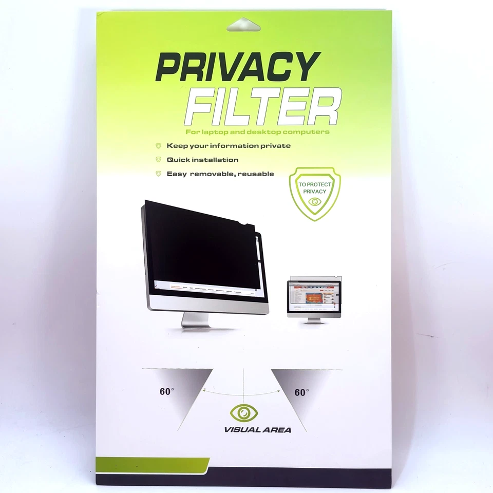 Privacy Filter for 27" Inch Widescreen 16:9 Monitor, Reversable Gloss/Matte - Image 2 of 4