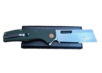 D2 Steel Cleaver Folding Knife Micarta Handle New Ships Free