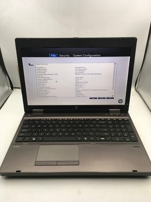 HP PROBOOK 6565B - BOOTS TO BIOS - AMD A6 3410MX - 2GB RAM - 15'' - READ DESC -BB