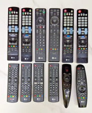 LG ORIGINAL TV REMOTE CONTROLS . ASSORTED. Tested- 100 OK. USA Sale.