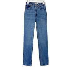 Abercrombie Fitch 90s Straight Ultra High Rise Jeans Women's 24 00L Long
