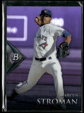 2014 Bowman Platinum - Chrome Prospects Marcus Stroman #BPCP47 Purple Refractor