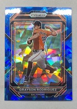 2023 Panini Prizm - Grayson Rodriguez #159 Blue Ice Prizm (RC)
