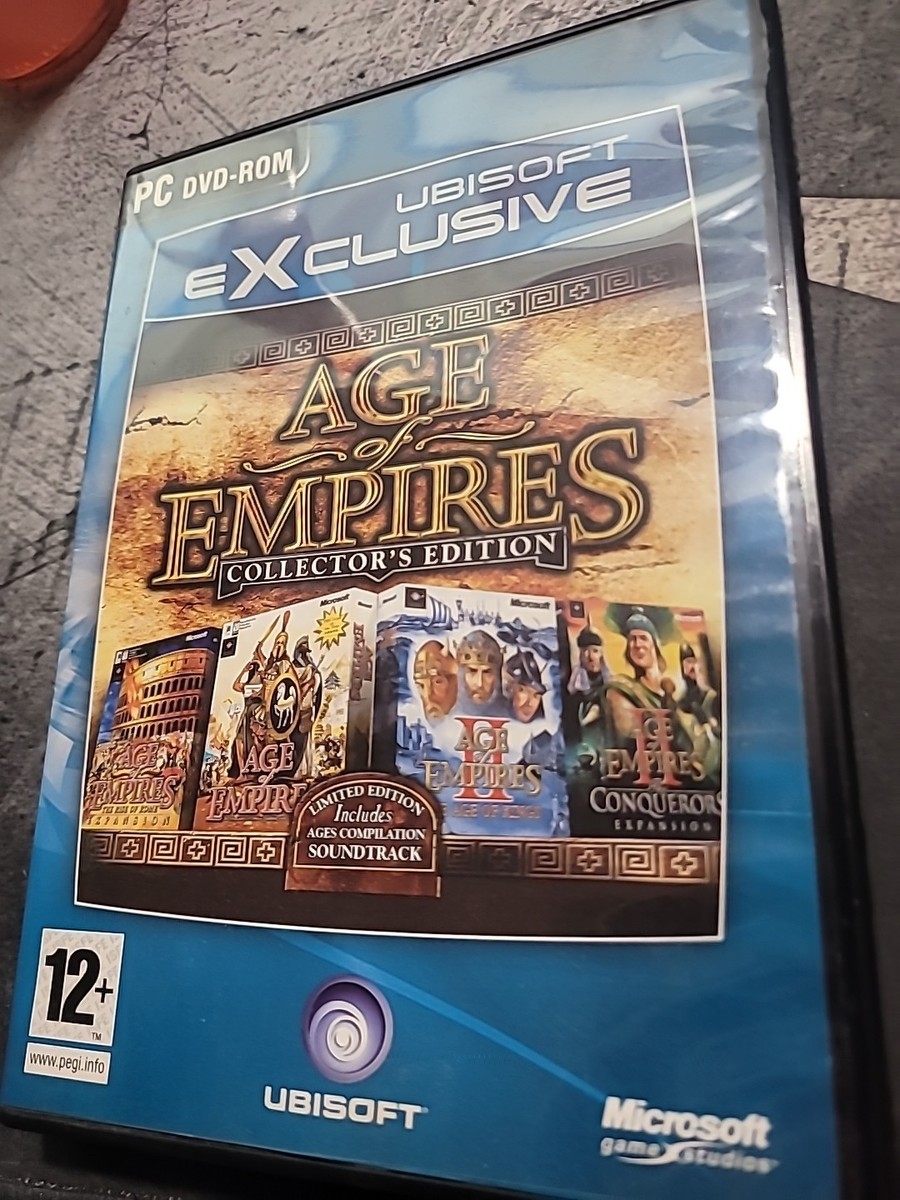 Age of Empires Collector's Edition Limited Edition Opened Pre