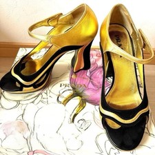 Prada 08SS Fairy Heel Sandals, Size US5.5/EU35.5