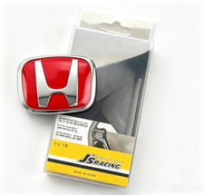 Fit For Honda 2008-2025 Civic Si 4dr Steering Wheel Red Badge Emblem 5040mm