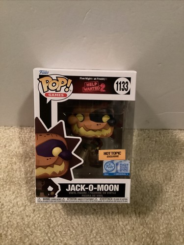 Funko Pop! JACK-O-MOON #1133~ EXCLUSIVO TEMA CANDENTE~ COMO NUEVO~ CINCO NOCHES EN FREDDY’S - Imagen 5 de 5