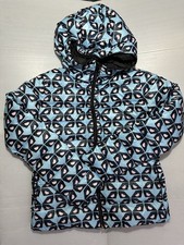 DONDUP Piumino Donna Reversibile Multicolore/Nero Giubbotto Tampone S/42 ITALIA