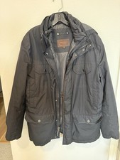 Hawke & Co Men s Black Hooded Parka Jacket Fu...