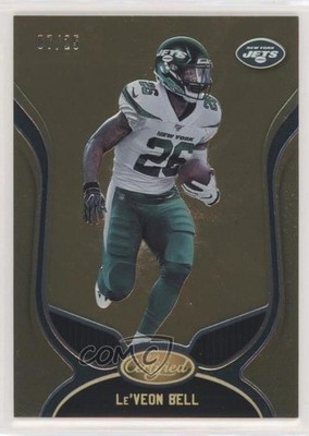 2019 Certified Mirror Gold Etch 7/25 Le'Veon Bell #9 07e8