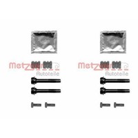 2X Metzger FÜHRUNGSHÜLSEN-SATZ Bremssattel Vorne Passend FüR Mercedes Sprinter V