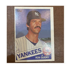 1985 Topps Ron Guidry #790 New York Yankees MLB Base Set Vintage Baseball Card