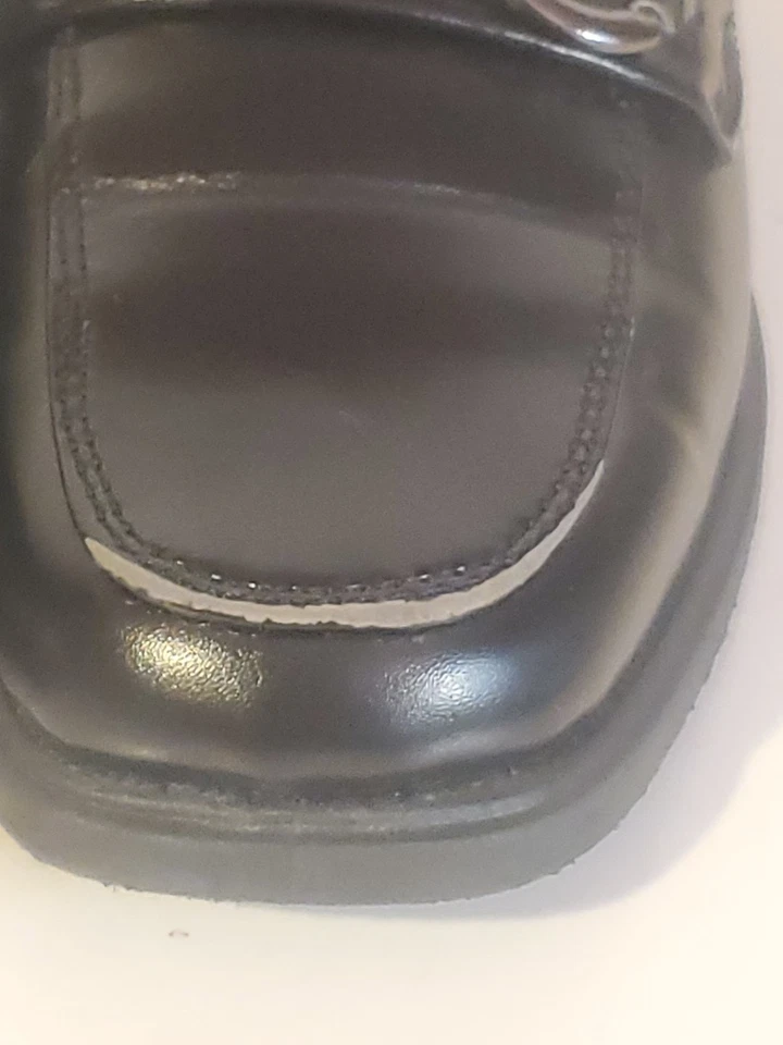 Josmo Boys Black Penny Loafers Size 11 | Slip-On Dress Oxford School Uniform... - Image 4 of 4