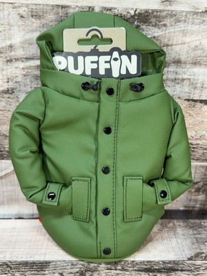 Puffin Drinkwear The Rain Coat Beverage Sleeve Olive Green