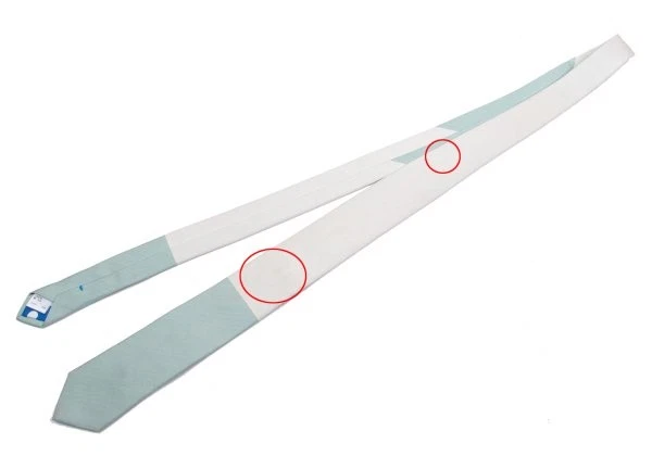 Corbata de seda bicolor Paul Smith (K-161307) Foto 2 de 4