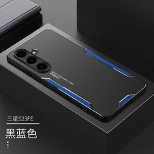 Metal Shell Shockproof Phone Case For Samsung Galaxy S25 Ultra S24 S23 Plus S21