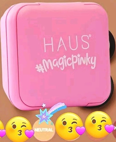 Xmas Christmas Gift -Magic Pinky Face Powder Compact Pressed Powder Foundation. - Picture 4 of 10