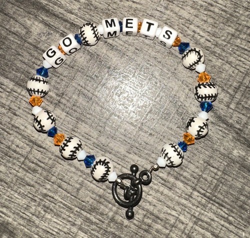 2 Bracelets New York Mets Phiten Titane - Taille Moyenne - NEUFS