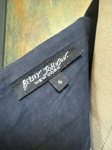 Betsey Johnson Vintage Kleid Größe 6 New York Black Label spanischer Stil - Bild 4 von 4